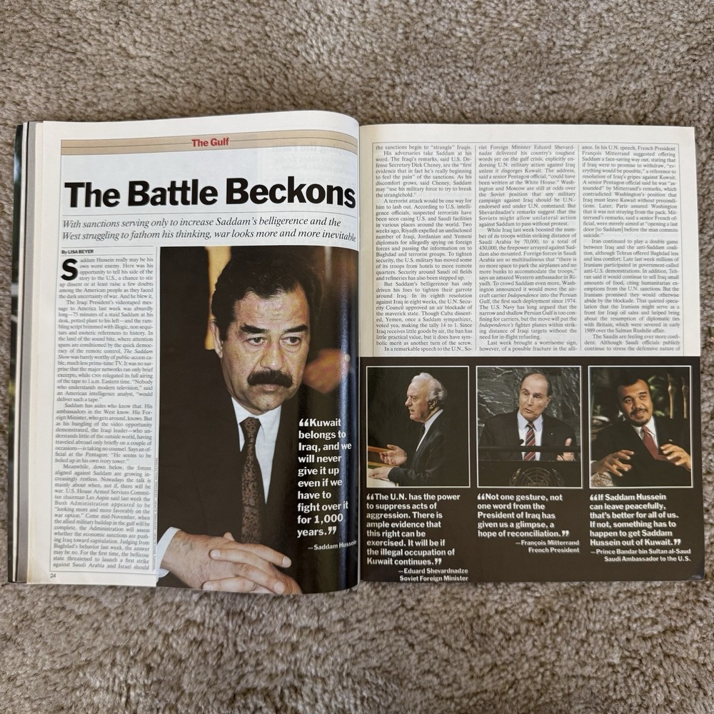 Vintage TIME International Magazine October 8 1990 Germany Is One Rolex Cartier - Picture 11 of 16